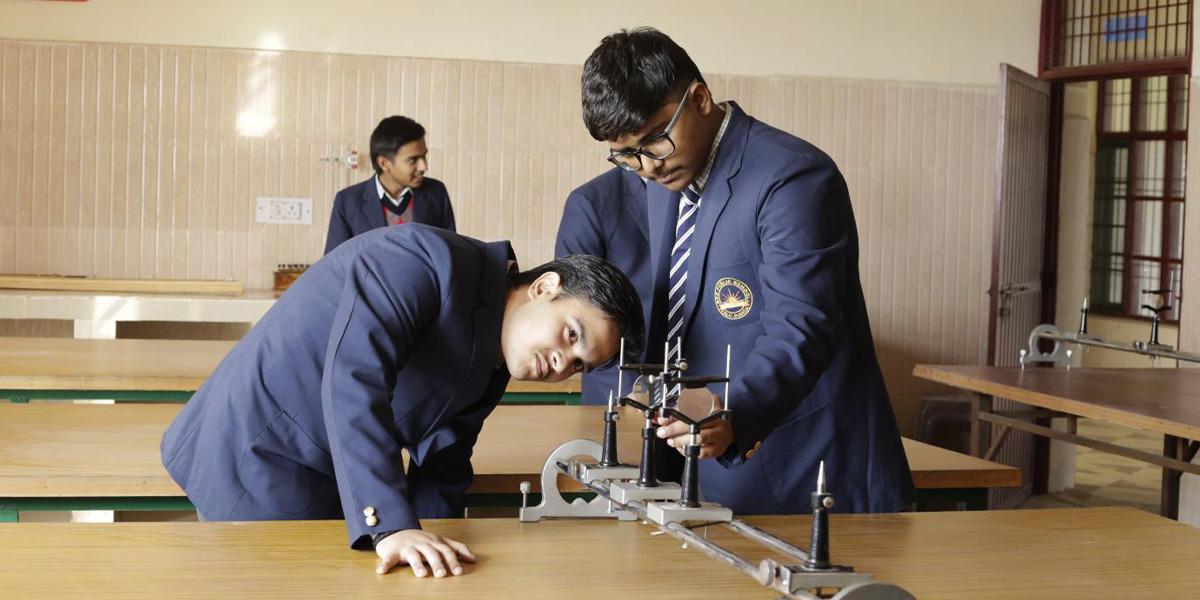 Students at BRD Public School